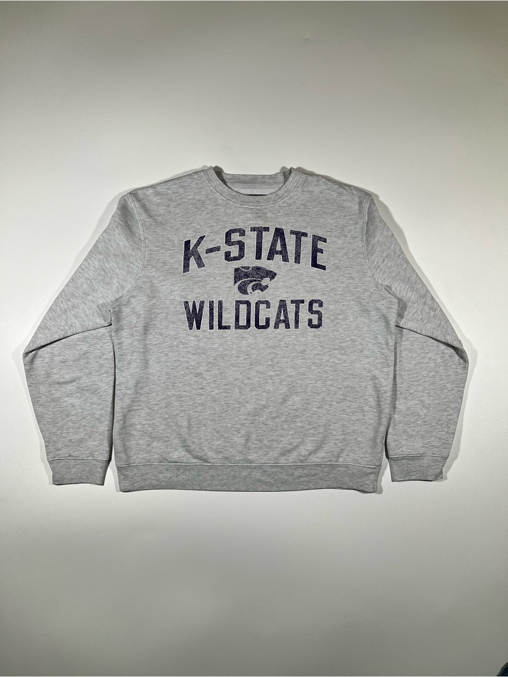 Top of the World K-State Wildcats Grey Crewneck